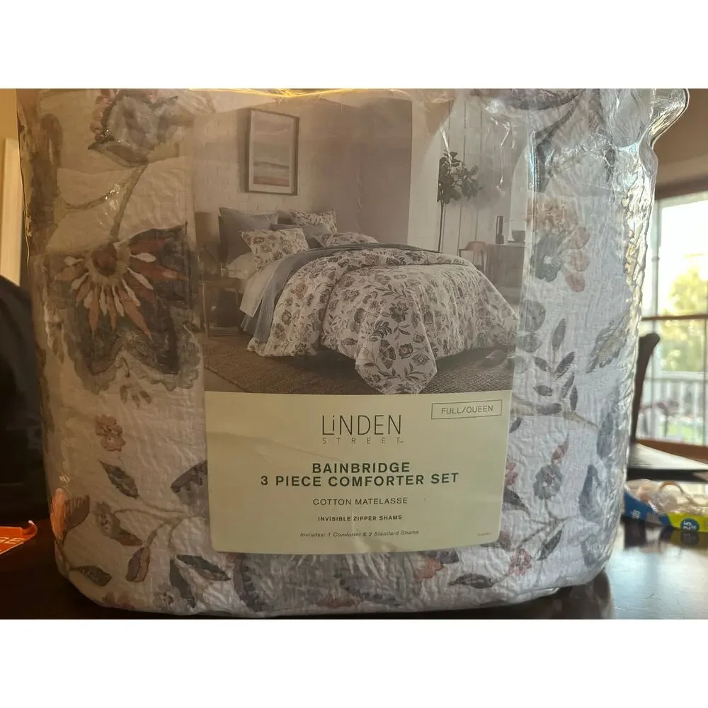 Linden Street Bainbridge 3-pc. Floral Comforter Set - Picture 3 of 4